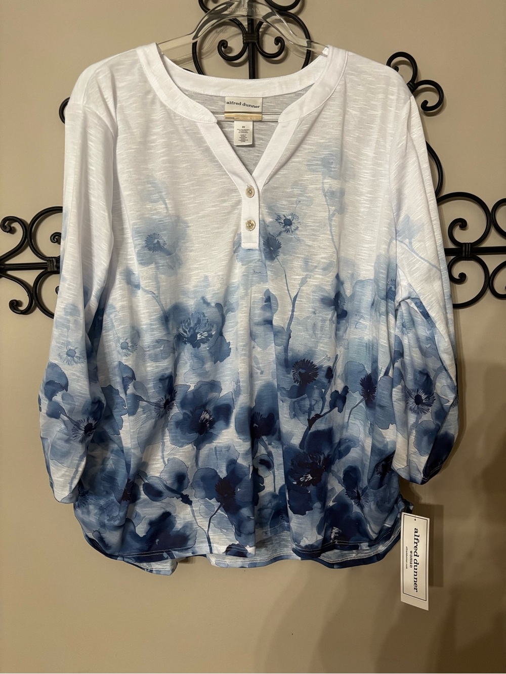 Alfred Dunner Ladies Blouse 2X
